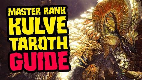 how to get master rank kulve taroth weapons